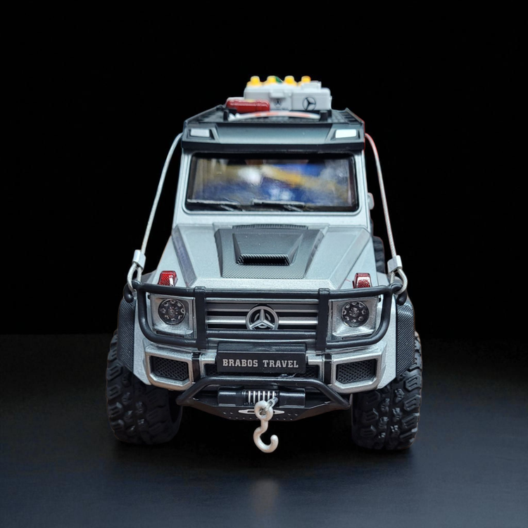 ماکت فلزی ماشین مرسدس بنز رنگ نقره ایG550 Adventure Edition مقیاس 1:24