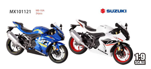 موتور فلزی سوزوکی GSX1000R سفید