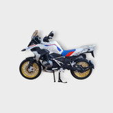 ماکت موتور فلزی BMW R 1250 GS Adventure مقیاس 1:9 رنگ سفید نمای بغل