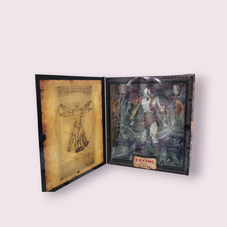 اکشن فیگور Kratos Ghost of Sparta جعبهدار با طراحی کتابی