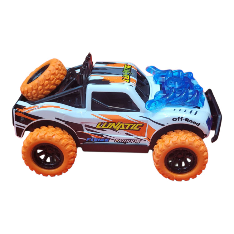 ماشین اسباب بازی آفردی فلزی تصادفی موتور پران سایز کوچک موزیکال مقیاس 1/32