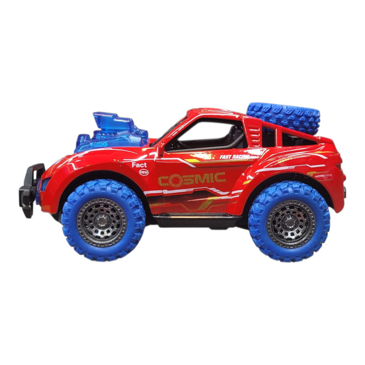 ماشین اسباب بازی آفردی فلزی تصادفی موتور پران موزیکال مقیاس 1/32