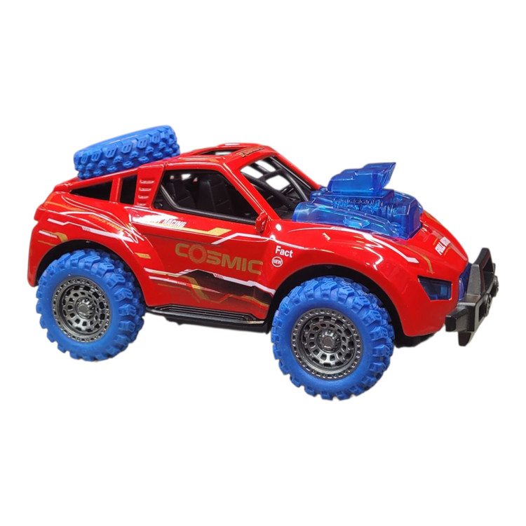 ماشین اسباب بازی آفردی فلزی تصادفی موتور پران موزیکال مقیاس 1/32