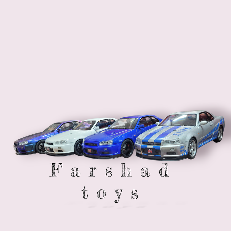 ماشین فلزی نیسان اسکای لاین جی تی مقیاس ۱/۱۸