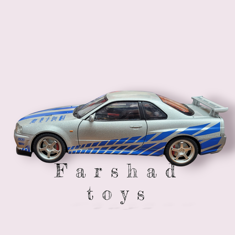 ماشین فلزی نیسان اسکای لاین جی تی مقیاس ۱/۱۸