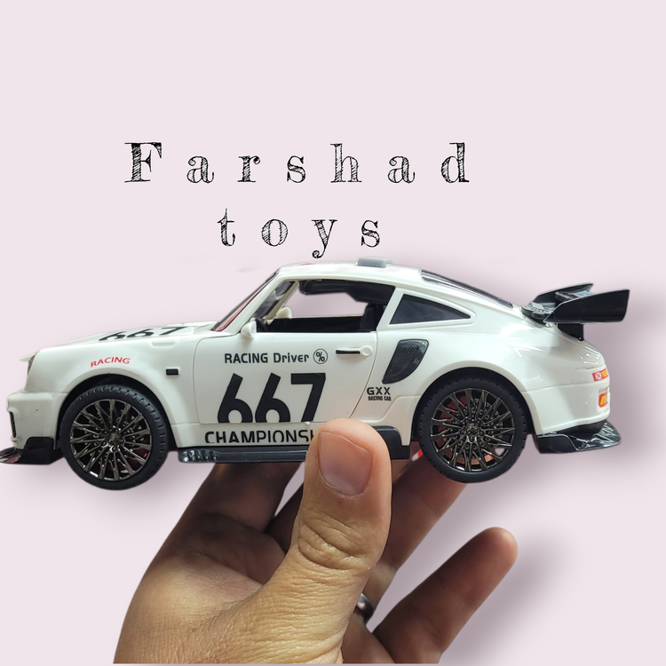 اسباب بازی ماشین پورشه دودزا مقیاس ۱/۳۶ آیتم BSP1AA