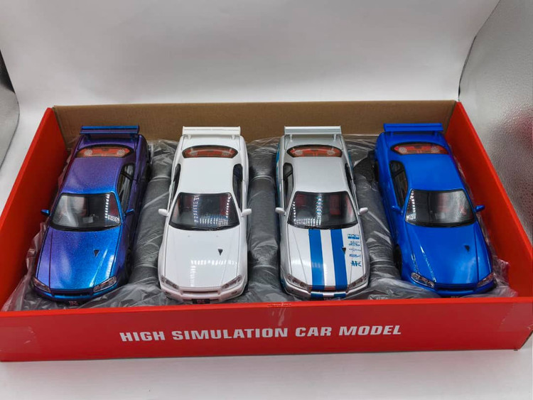 ماشین فلزی نیسان اسکای لاین جی تی مقیاس ۱/۱۸