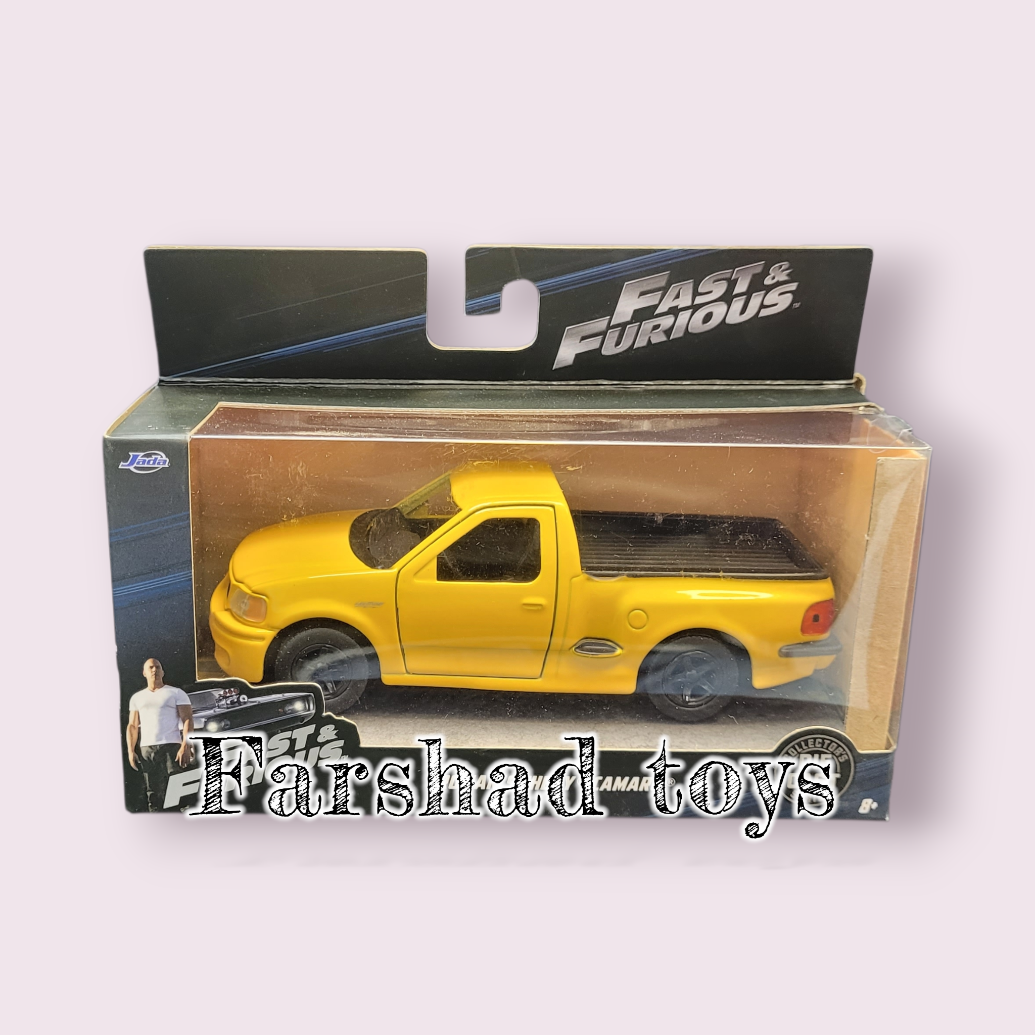 ماکت فورد1999 (BRIANS FORD F-150 5VT LIGHTNING BY JADA) مقیاس 1/32