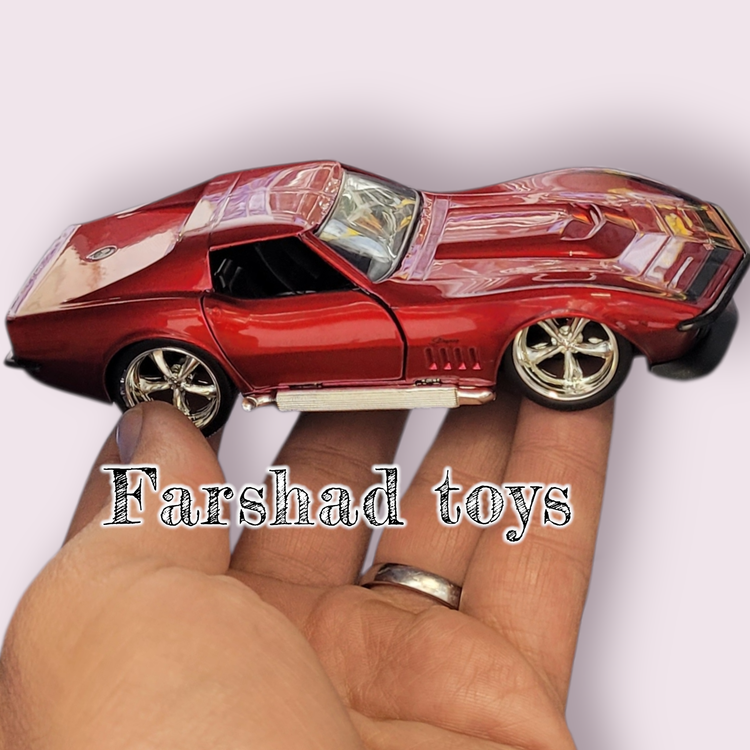 ماکت شورلت کوروت استینگرِی مدل 1969 - قرمز مقیاس ۱/۳۲