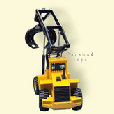 نمای روبرو ماکت لودر جنگلداری Volvo BM L160 High-Lift فلزی