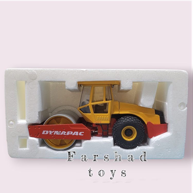 ماکت راه سازی غلتک ارتعاشی JOAL Dynapac CA 512 نارنجی/قرمز مقیاس ۱:۳۵