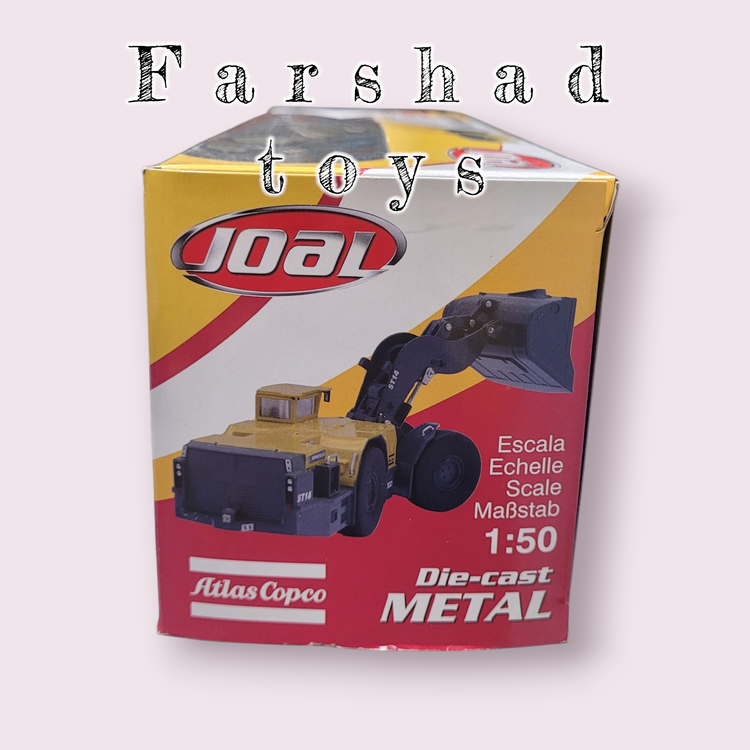 ماکت فلزی لودر تونلی SCOOPTRAM اطلس کپکو برند جوال