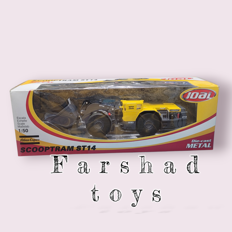 ماکت فلزی لودر تونلی SCOOPTRAM اطلس کپکو برند جوال