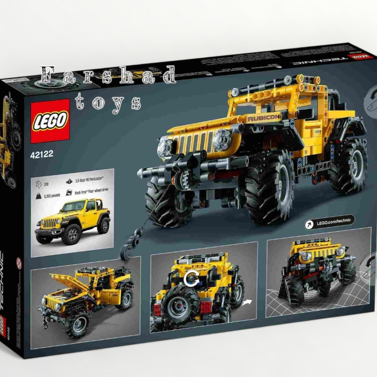 لگو تکنیک جیپ رانگلر آیتم 42122