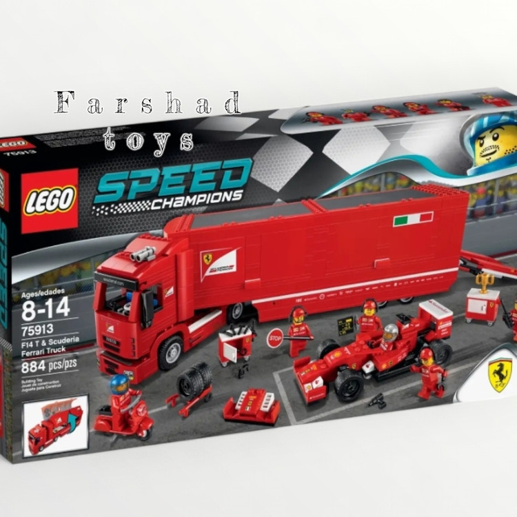 لگو اورجینال کامیون فراری F14 T و اسکودریا آیتم 75913