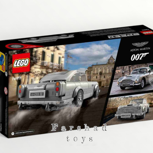 لگو ماکت دقیق لگو اسپید چمپیونز از آستون مارتین DB5 معروف 007 برای بازی و نمایش آیتم 75979