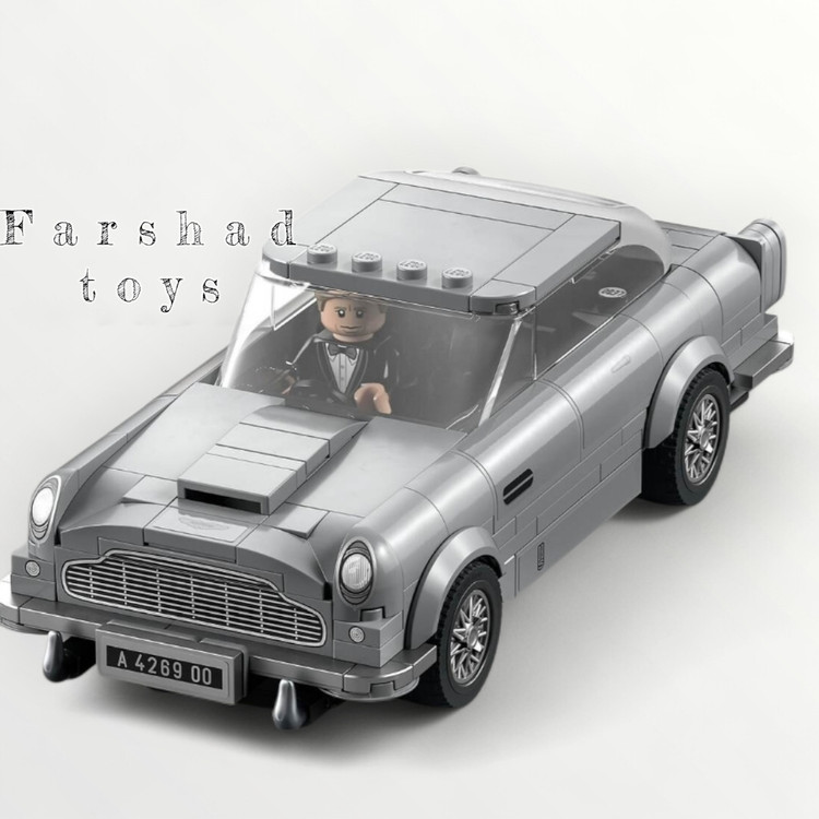 لگو ماکت دقیق لگو اسپید چمپیونز از آستون مارتین DB5 معروف 007 برای بازی و نمایش آیتم 75979