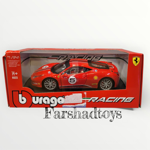 ماکت ماشین Ferrari 458 Challenge برند Bburago