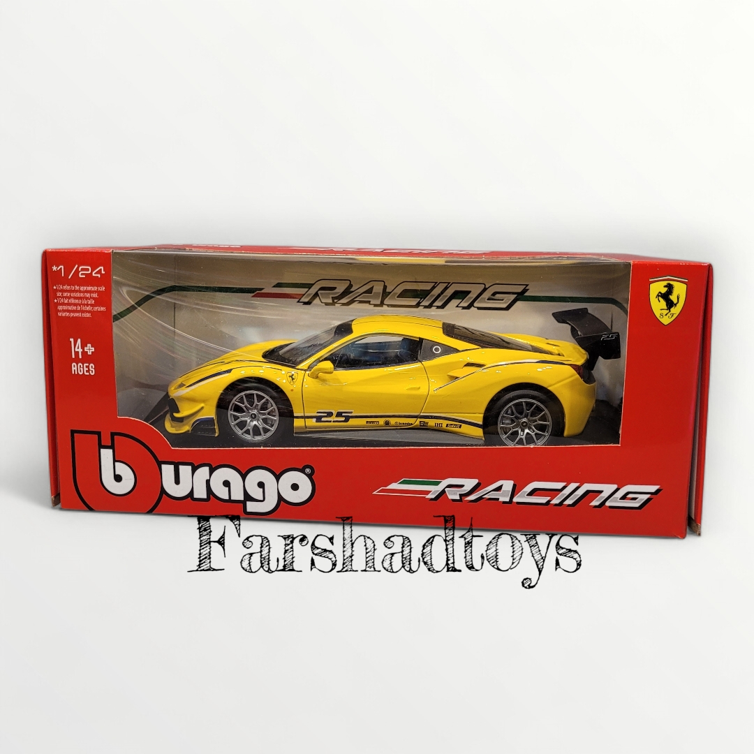 ماکت ماشین فراری Ferrari 488 Challenge برند Bburago