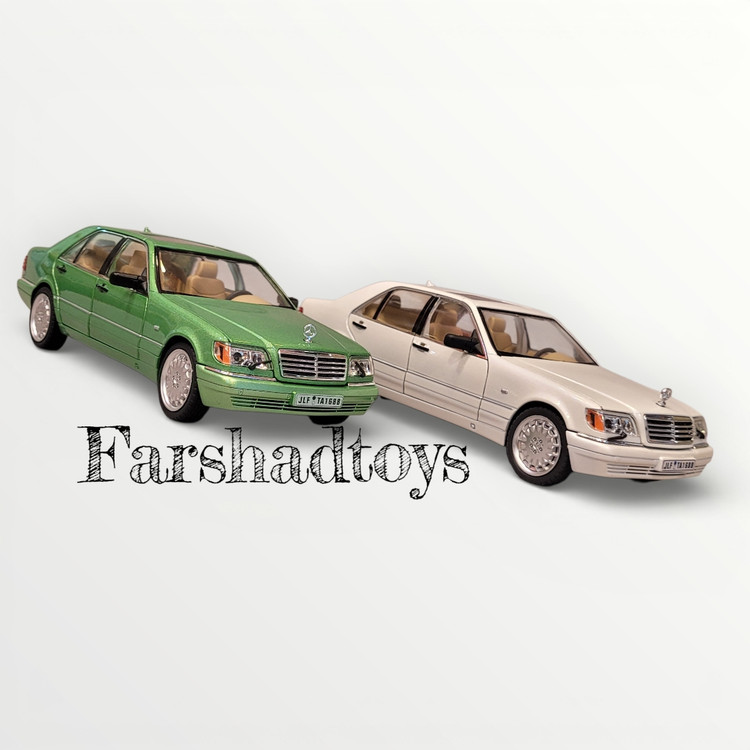 ماکت ماشین بنز W140 اتاق تانک 1/24