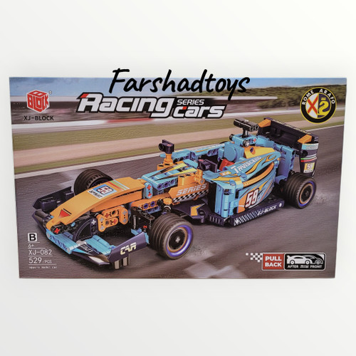 ماشین مسابقه فرمول یک XJ-BLOCK سری Racing Cars است. تعداد قطعات: ۵۲۹ عدد مدل: XJ-082B