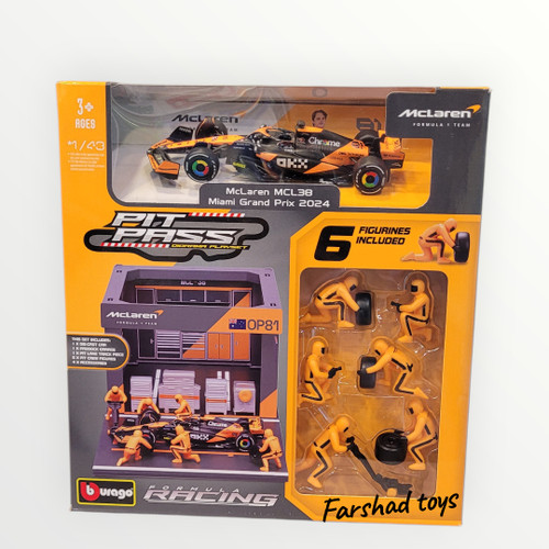 پایگاه فرمول وان بوراگو مدل مک لارن مقیاس ۱:۴۳