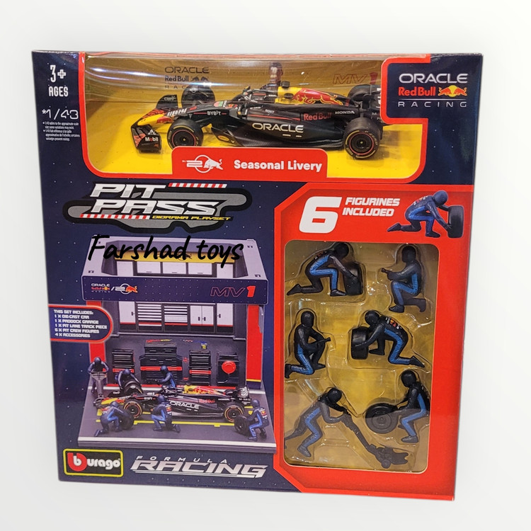 پایگاه فرمول وان بوراگو مدل ردبول مقیاس ۱:۴۳