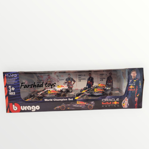 پک ۴ عددی بوراگو فرمول وان ردبول مقیاس ۱:۴۳
