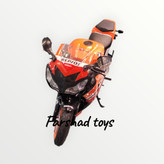 نمای جلو و بالای ماکت هوندا CBR1000RR رپسول 2009 نیوری مقیاس 1:6