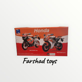 پشت جعبه ماکت هوندا CBR1000RR نیوری با معرفی مدلهای Repsol 2009 و 2010