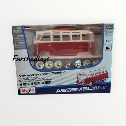 ماکت ساختنی فولکس واگن فولکس واگن در مقیاس ۱:۲۴