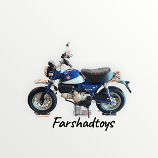ماکت موتور Honda Monkey برند Aoshima مقیاس ۱/۱۲