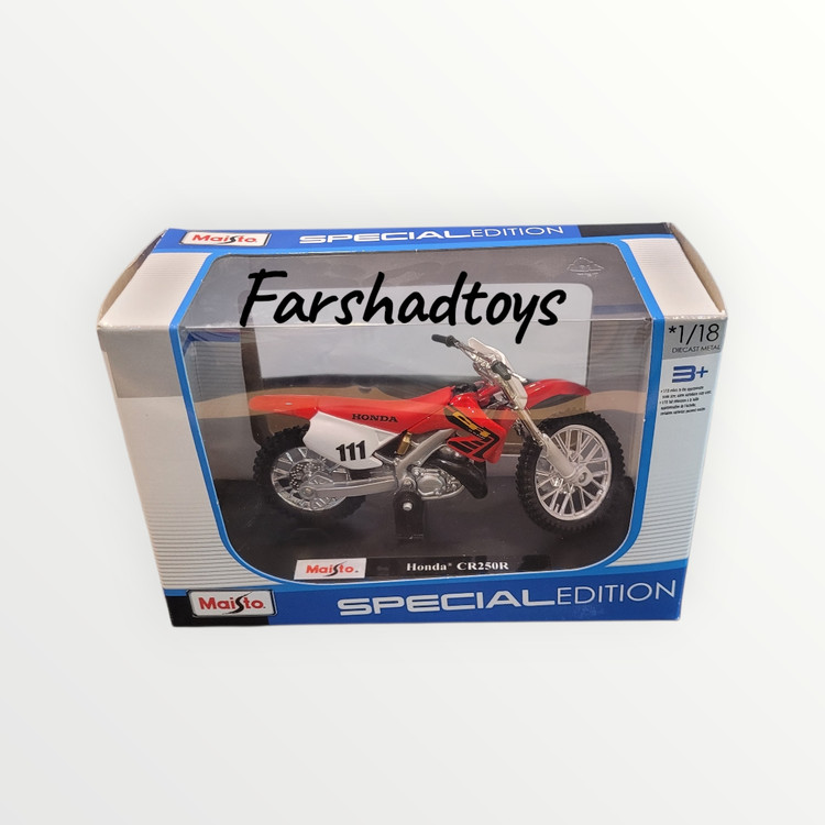 ماکت موتور هوندا HONDA CR250 مایستو مقیاس ۱/۱۸
