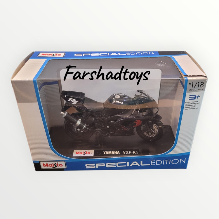 ماکت فلزی موتور یاماها Yamaha YZF R1 مقیاس 1:18 مایستو