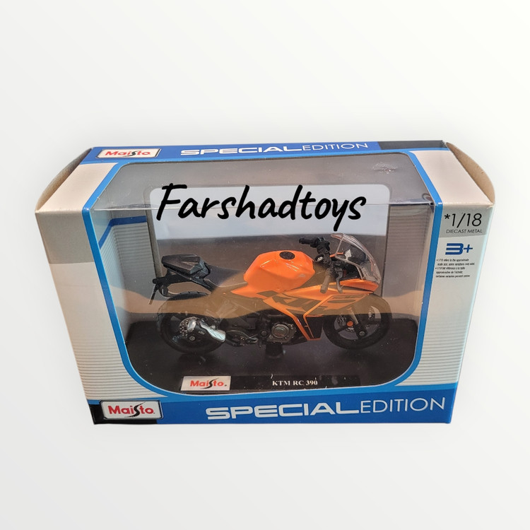 ماکت موتور کی تی ام KTM RC 390 مقیاس ۱/۱۸ مایستو