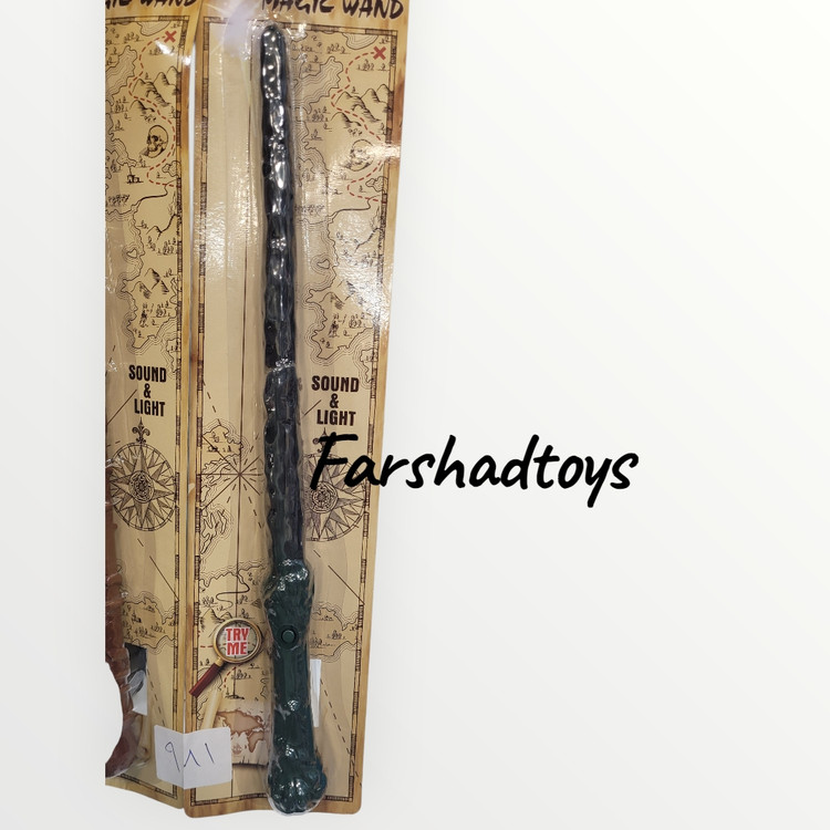 چوب جادویی هری پاتر فانتزی موزیکال و چراغدار Magic Wand مدل F974/F981
