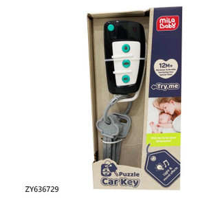 سوئیچ موزیکال و چراغدار کودک Mila Baby مدل Car Key آیتم ۴۹۵۰۱