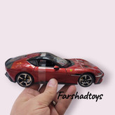 ماکت فلزی Ferrari 12Cilindri برند Bburago مقیاس 1:24 نمای کامل جانبی
