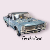 نمای جلو ماکت پونتیاک GTO مدل 1965 برند Maisto