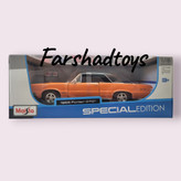 جعبه ماکت Pontiac GTO 1965 نارنجی مایستو مقیاس 1:18
