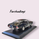 نمای عقب ماکت فورد موستانگ GTA فست بک مدل 1967