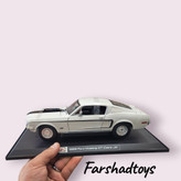 ماکت Ford Mustang GT Cobra Jet 1968 رنگ سفید مقیاس 1:18