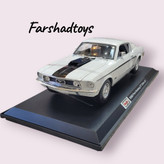 نمای سه رخ جلو ماکت فورد موستانگ GT Cobra Jet
