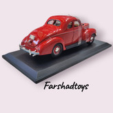 نمای عقب ماکت Ford Deluxe Coupe 1939 برند Maisto