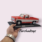 ماکت پیکاپ کلاسیک Chevrolet C10 Cheyenne Super رنگ قرمز