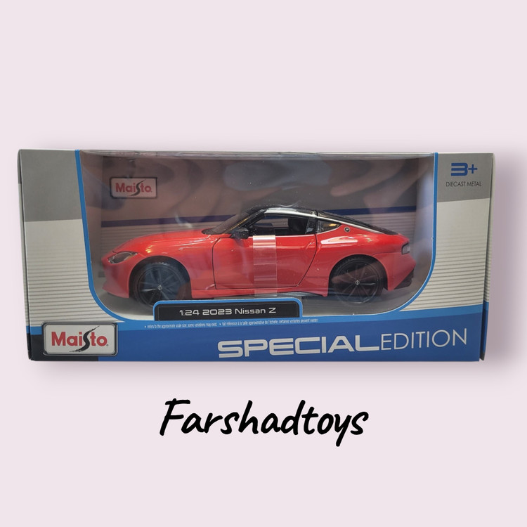 جعبه ماکت فلزی مایستو Nissan Z 2023 مقیاس 1:24 سری Special Edition آیتم 32904