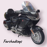 نمای نزدیک ماکت Honda Gold Wing GL1800 مشکی