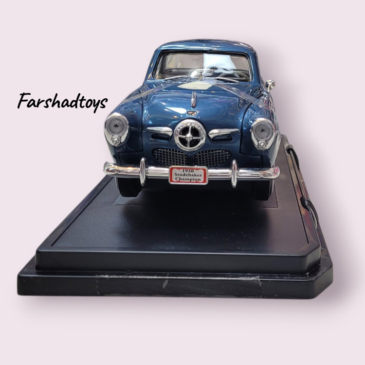 نمای جلو ماکت کلکسیونی 1950 Studebaker Champion یاتمینگ با جزئیات دقیق | فرشاد تویز