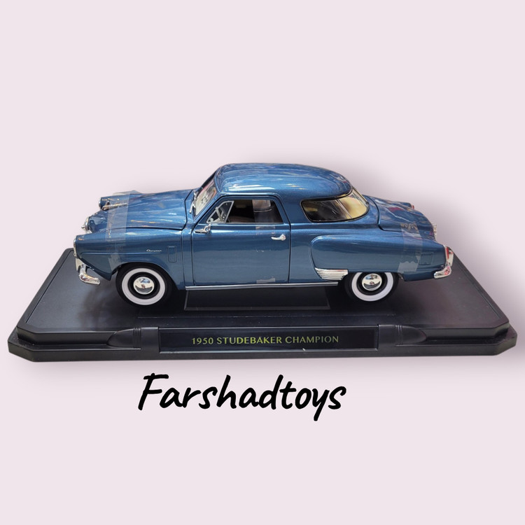 نمای عقب ماکت فلزی استودبیکر چمپیون 1950 برند Yatming سری Road Signature | FarshadToys