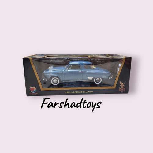 ماکت فلزی یاتمینگ 1950 Studebaker Champion آبی متالیک در جعبه کلکسیونی | فرشاد تویز